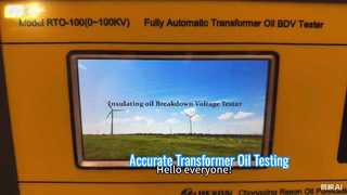 REXON RTO-100 Transformatoröl-Durchbruchspannungswertprüfer